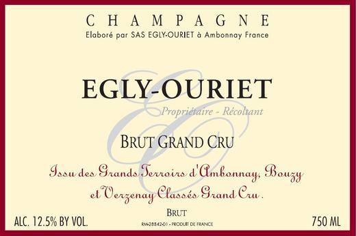 NV Champagne Egly-Ouriet, Brut Grand Cru【预售】（65折） 商品图1