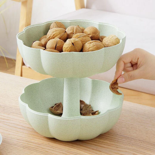 网红南瓜干果盘 水果零食可爱创意果盒春节年货果盘 商品图7