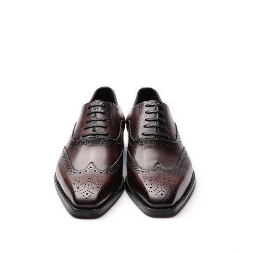 【21春夏新品】新款手工皮皮鞋英伦时尚布洛克雕花男鞋 商品图7