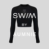 冲浪防晒长袖短款上衣 Cropped Rashguard Top 商品缩略图0