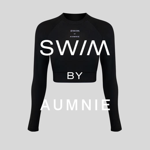 冲浪防晒长袖短款上衣 Cropped Rashguard Top 商品图0