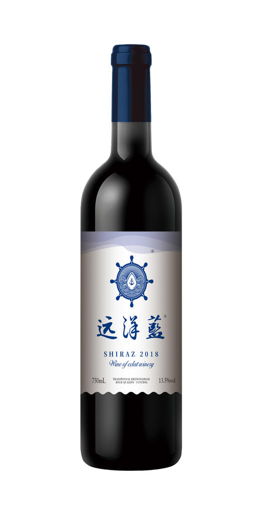 远洋蓝西拉子干红葡萄酒 750ML/瓶 商品图0