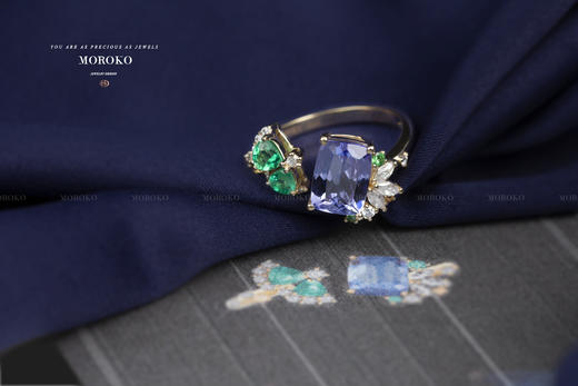 秘密花园·宝石镶嵌 | 设计款·戒指 商品图5