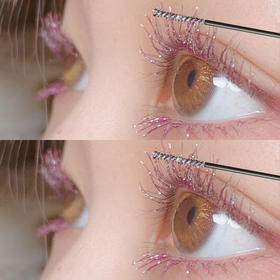 【爆款超低价预售 急单慎拍】网红同款闪耀碎钻睫毛膏亮片防水防汗不晕染亮晶晶
