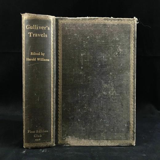 1926年 格林佛游记 配1幅肖像与6幅地图 漆布精装大32开 商品图0