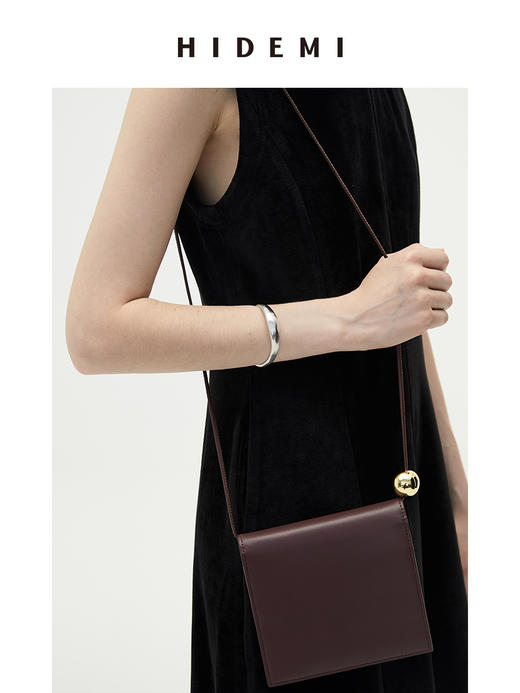 HIDEMI简约设计感异形手镯 金色/银色 商品图8