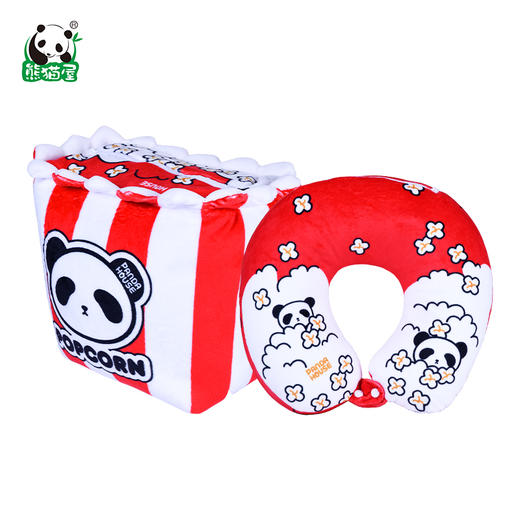熊猫屋PANDAHOUSE 光看就会胖系列 变形颈枕 商品图3