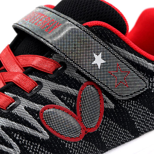 Butterfly蝴蝶乒乓球鞋 CHD-5 专业儿童乒乓球鞋小学生运动鞋 黑色 商品图2