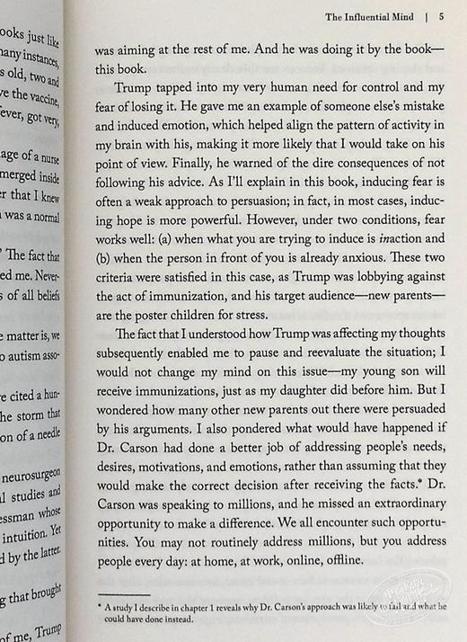 预售 【中商原版】被左右的独立思维 豆瓣阅读 英文原版 The Influential Mind 商品图5