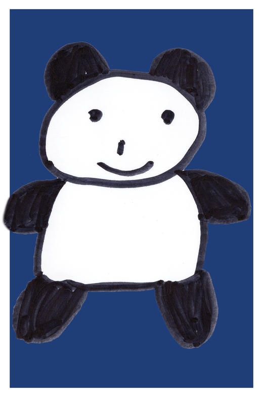 熊猫明信片 商品图0