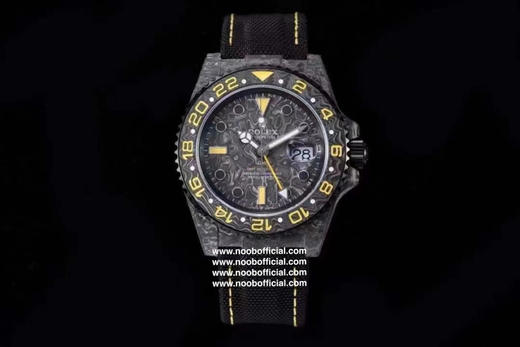 NOOB新品 匠心合一 追梦不止碳纤维定制版，腕表佩戴轻便，外表坚硬，每一只腕表都拥有的碳纤花纹。 【表壳】腕表尺寸40X12.4吻合原装。NOOB匠心铸造碳纤维劳力士的独特风采 商品图0