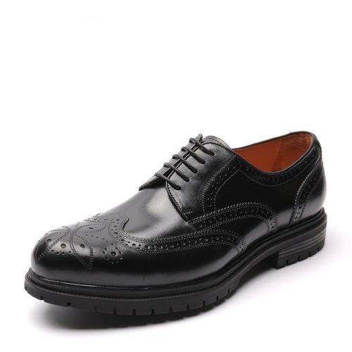 【新品】UROK男士手工布洛克雕花休闲德比鞋时尚男鞋 商品图8