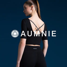 开背LOGO露脐T恤 /  Strap Back Crop Tee