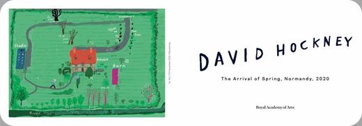 【预订60天后到货】David Hockney:The Arrival of Spring,Normandy,2020 | 大卫·霍克尼:春天的到来,诺曼底,2020 商品图8
