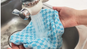 清洁黑科技，日常清洁好帮手！这条银离子抹布，真正抑菌除臭好清洁…