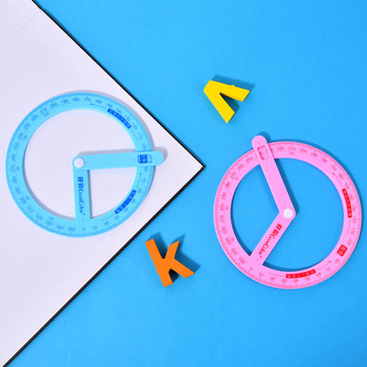 【大号活动角教具】小学生角尺子二年级角的初步认识学具直角锐角钝角演示器 商品图2