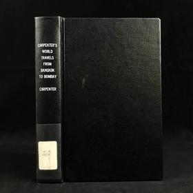 1924年 弗兰克·卡彭特游记《从曼谷到孟买》 102幅照片 精装大32开