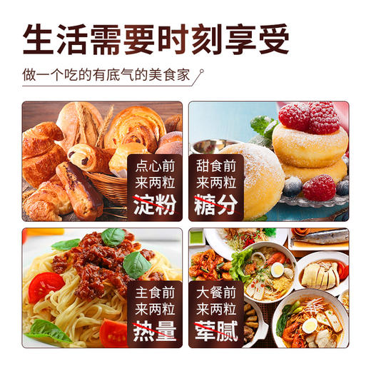 【品牌方】 MDC白芸豆抗糖丸60粒/袋 抑z糖分吸收大餐前阻断剂片 商品图1