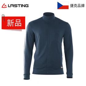 新品捷克Lasting美利奴羊毛男款TERY秋冬全拉链羊毛衫舒适透气