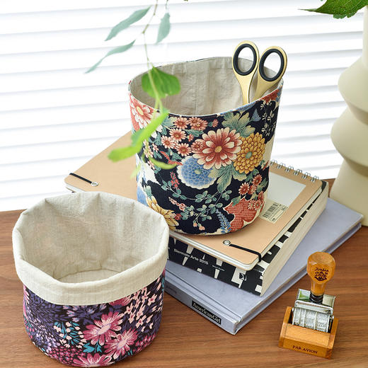 经典系列桌面收纳筐手工收纳盒 商品图2