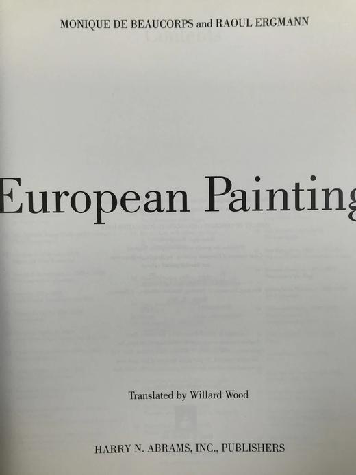 欧洲绘画大师 266幅彩色插图 精装大16开 商品图3