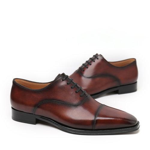 【新品】UROK手工男士皮鞋 英伦商务正装男鞋 商品图4