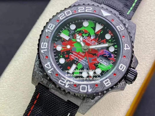 NOOB新品 匠心合一 追梦不止碳纤维定制版，腕表佩戴轻便，外表坚硬，每一只腕表都拥有的碳纤花纹。 【表壳】腕表尺寸40X12.4吻合原装。NOOB匠心铸造碳纤维劳力士的独特风采 商品图5