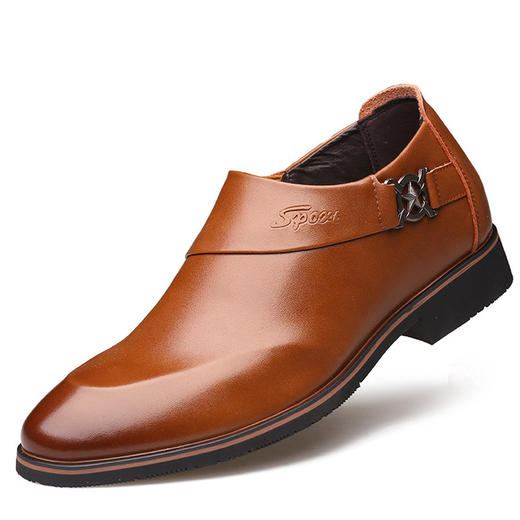 【服饰鞋包】商务休闲 男鞋男士正装皮鞋拼接皮鞋 商品图1