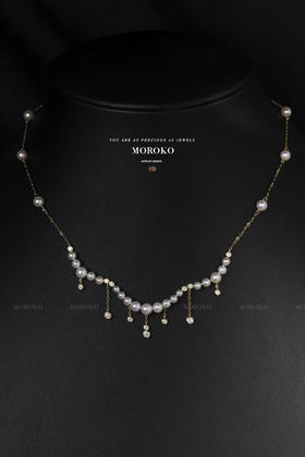 步摇系列·mini珍珠 | 项链