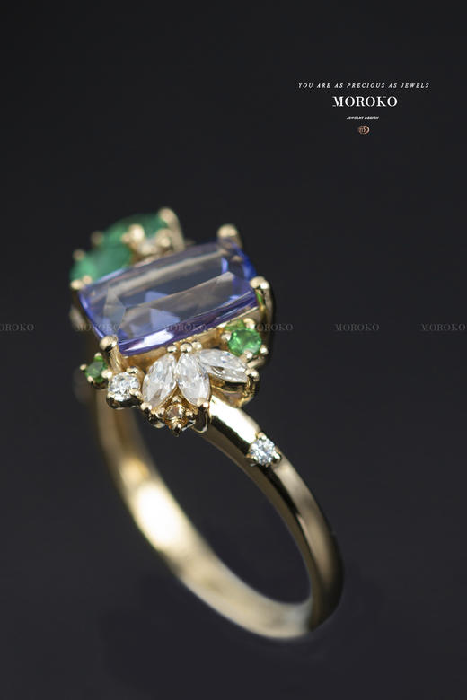 秘密花园·宝石镶嵌 | 设计款·戒指 商品图4