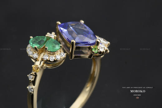 秘密花园·宝石镶嵌 | 设计款·戒指 商品图3