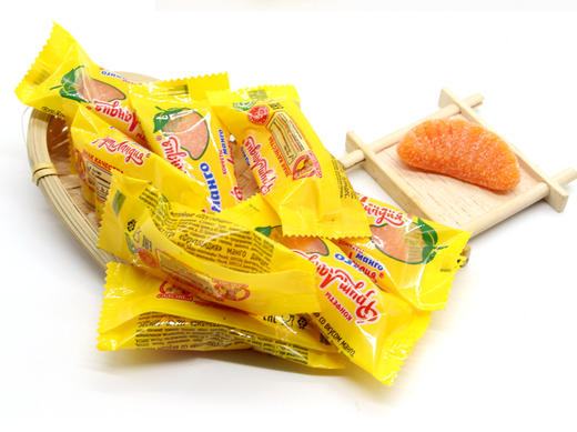 【中欧班列精选】WWJ俄罗斯进口糖果 斯拉夫水果园芒果软糖500g 新日期 商品图9