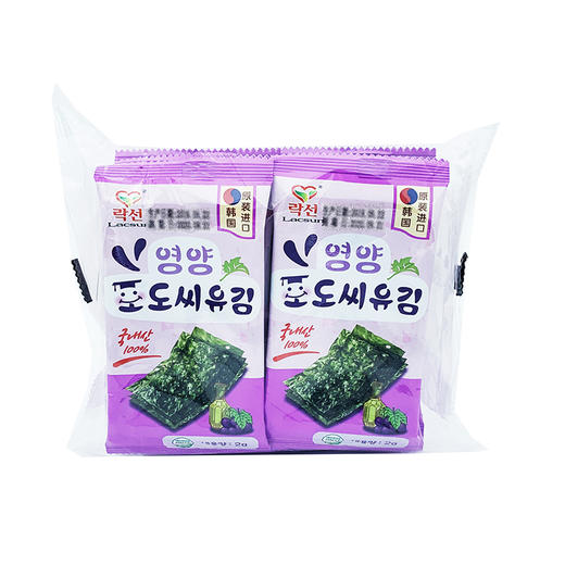 韩国乐鲜海苔16g（2g*8） 商品图1