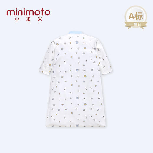 小米米寝具睡袋婴儿四季宝宝防踢被四季通用儿童睡袋婴儿分腿睡袋小伙伴系列长袖对襟睡袋 商品图1