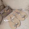 【金蘑菇菇 twinkle钻拖】人字凉拖仙女风套趾水钻坡跟一字拖 商品缩略图0
