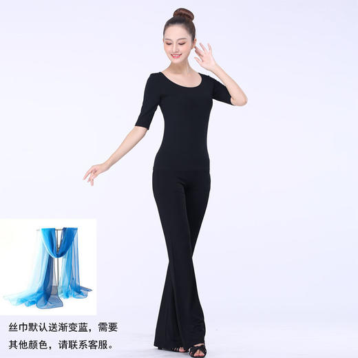 气质形体礼仪培训服装 舞蹈练功服 健美操上装 商品图2