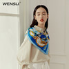 双面印花大方巾-芳满庭 商品缩略图3