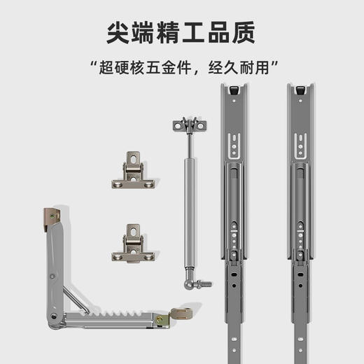 2平米儿童学习桌书桌实木 探索家 进口桦木儿童学习书桌椅套装 探索家1.2米+博睿蓝椅 商品图4