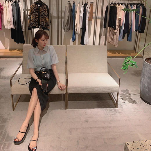 【金蘑菇菇 twinkle钻拖】人字凉拖仙女风套趾水钻坡跟一字拖 商品图4