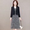 YWE-JMYS-MB06秋新款小西装印花时尚气质两件套装连衣裙 商品缩略图2