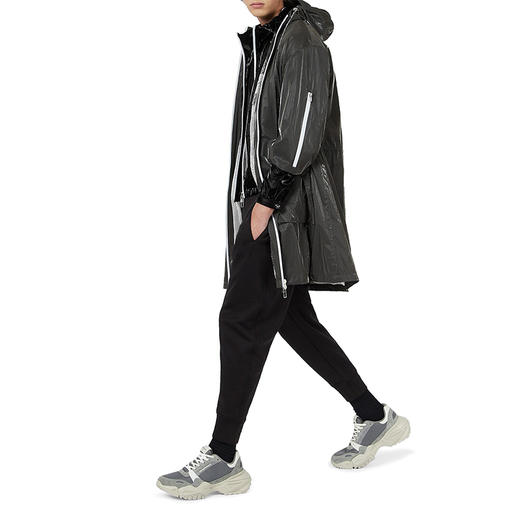 ARMANI 阿玛尼 男士弹力腰袋运动裤 黑色 3K1P50 1JQLZ 0999 商品图3