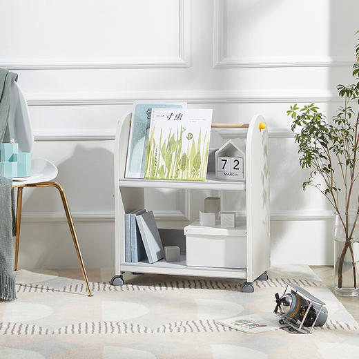 2平米 魔法口袋移动柜文件柜客厅落地柜打印柜 白色 0.6-0.8米宽 商品图1