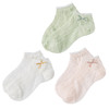 笛莎Deesha 童装女童袜子2022夏季新款时尚蝴蝶结花边简约舒适儿童短袜 商品缩略图3