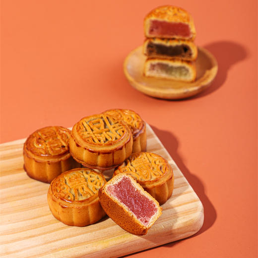 洽滋味水果月饼礼盒装 商品图2