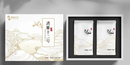 威叔先生·鸿雁十二号礼盒（白金款）300g 包邮 商品图0