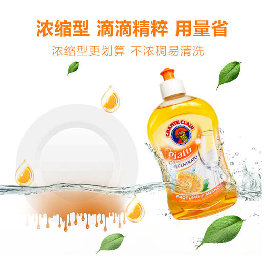 意大利chante clair大公鸡头管家洗洁精餐具浓缩不伤手进口 商品图1
