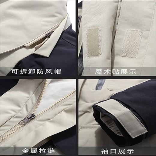 滑雪衣 两件套加厚滑雪登山服保暖外套 户外冲锋衣三合一中长款 商品图6