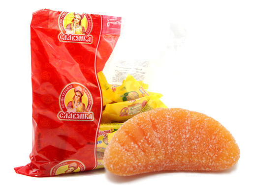【中欧班列精选】WWJ俄罗斯进口糖果 斯拉夫水果园芒果软糖500g 新日期 商品图10