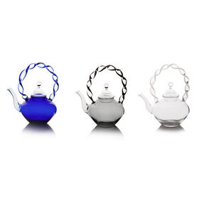 晴丝提梁烧水壶○玻心璃语