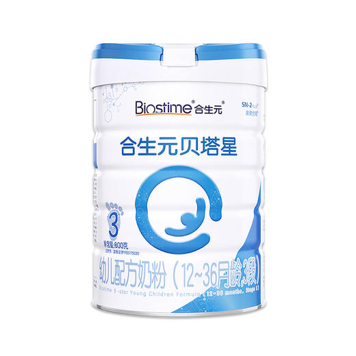 合生元800g厅贝塔星3+ 幼儿配方奶粉-21版 商品图0